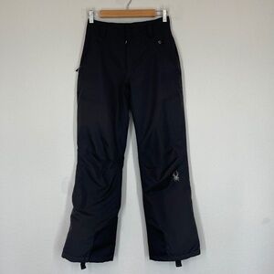 Spyder Ski Pants Women's Size 4 Black Skiing Snowboard Outdoor Winter